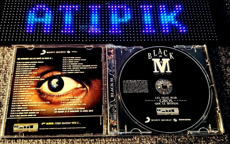 🎤🔥 Black M - Los Ojos Más Grandes Que El Mundo - CD Rap FR Indispensable 🌍👑 – photo 3